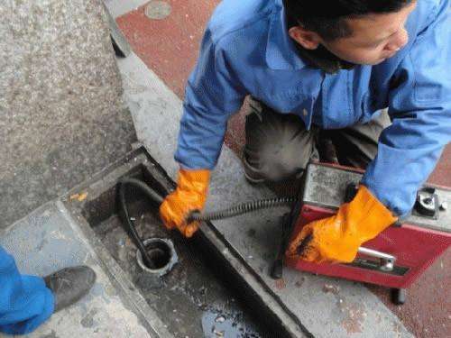 陆良疏通下水道