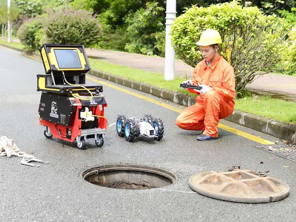 陆良管道机器人检测